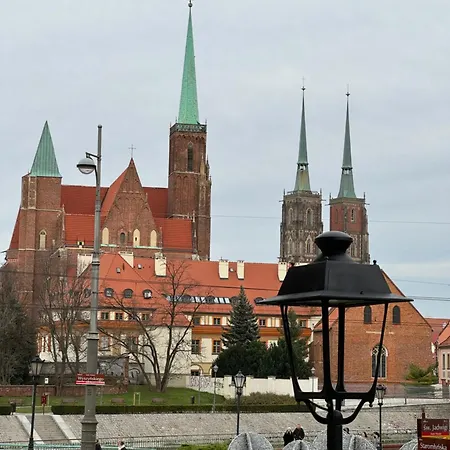 Apartman Idylla W Sercu Wroclawia Na Ostrowie Tumskim *